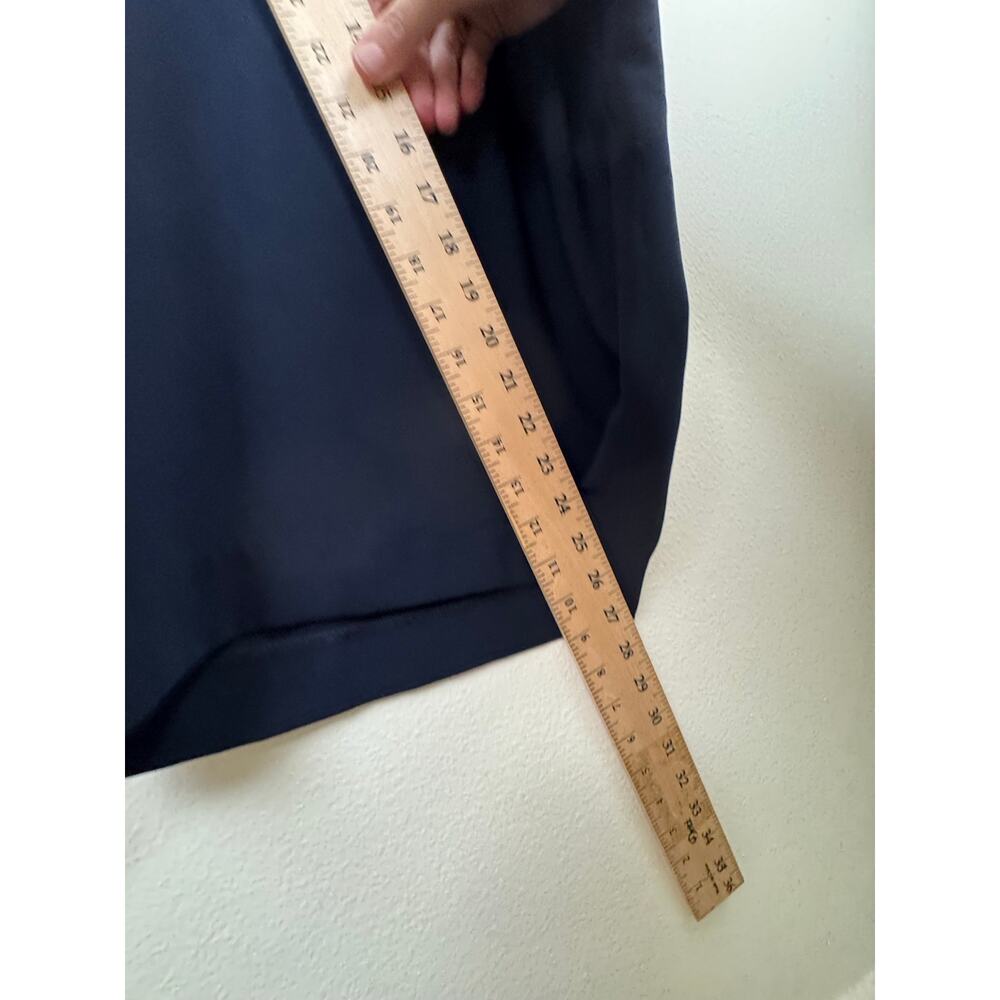 Roucha Navy Wide Leg Crepe Jumpsuit 3 L XL - Picture 14 of 16